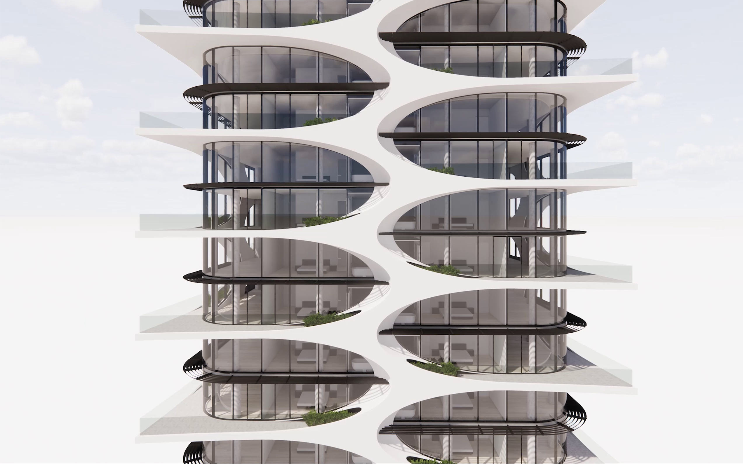 Exterior view of 1684 Alberni in Vancouver, BC by Revery Architecture