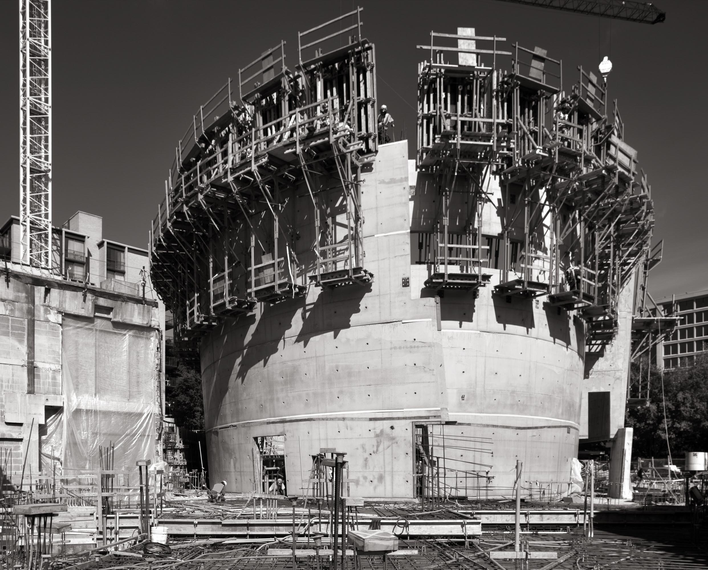 Construction of Arena Stage in Washington, DC by Revery Architecture