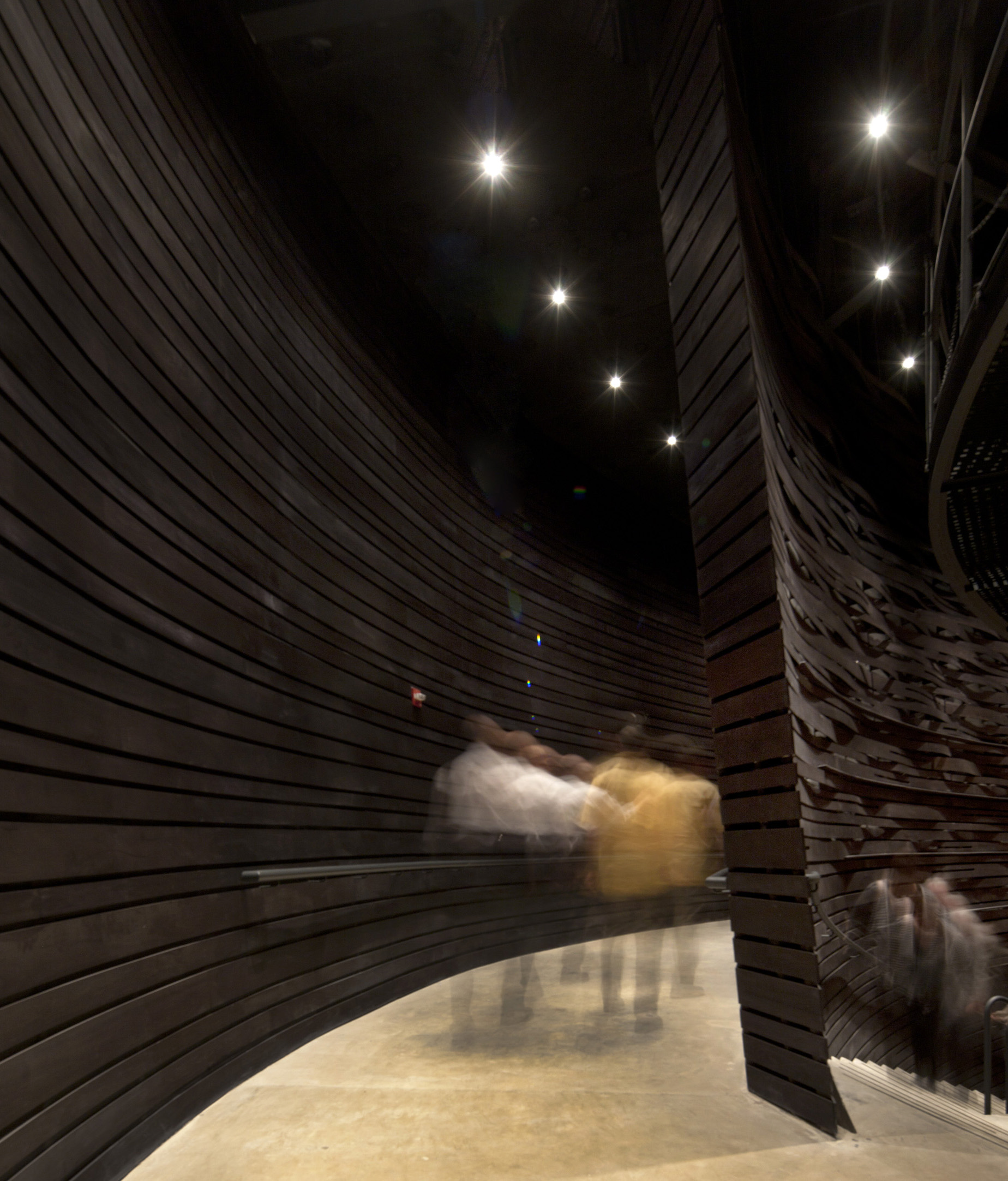 Hallway entering the Cradle theatre at the Arena Stage Theatre