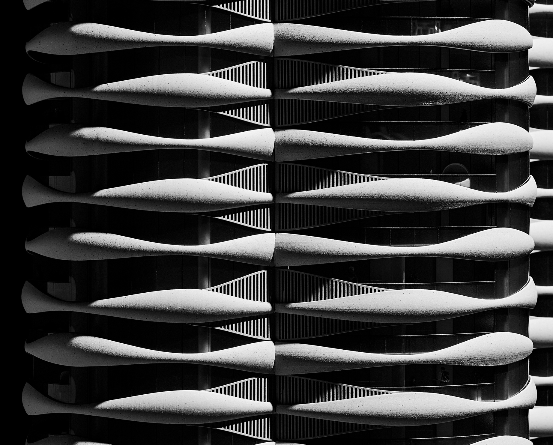 Scale model of The Butterfly in Vancouver, BC by Revery Architecture