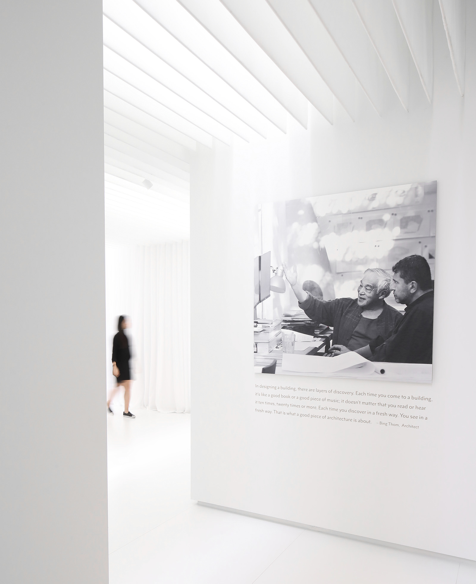 Interior of Butterfly Presentation Centre in Vancouver, BC by Revery Architecture