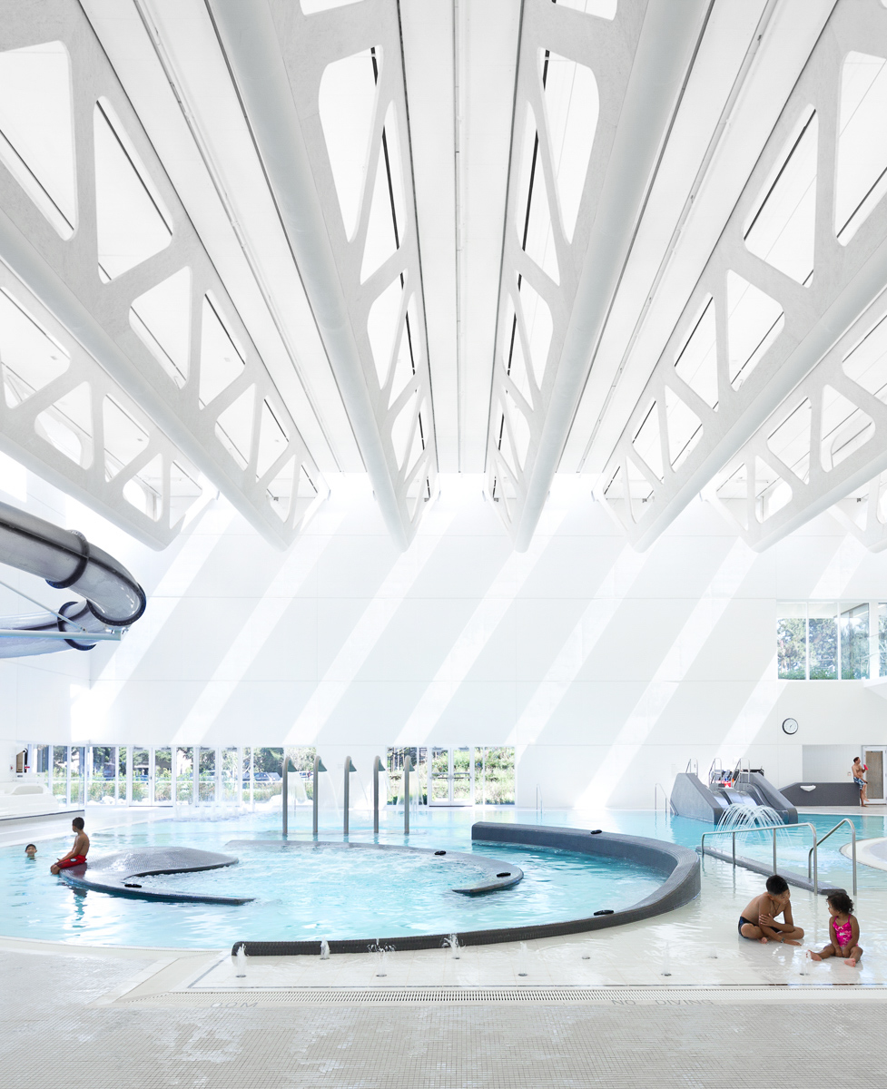 Children's area at the Aquatic centre