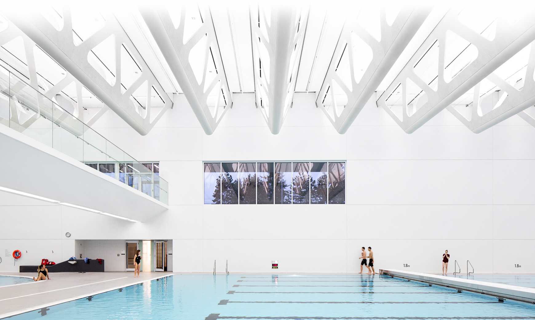 Pool level at Guildford Aquatic Centre
