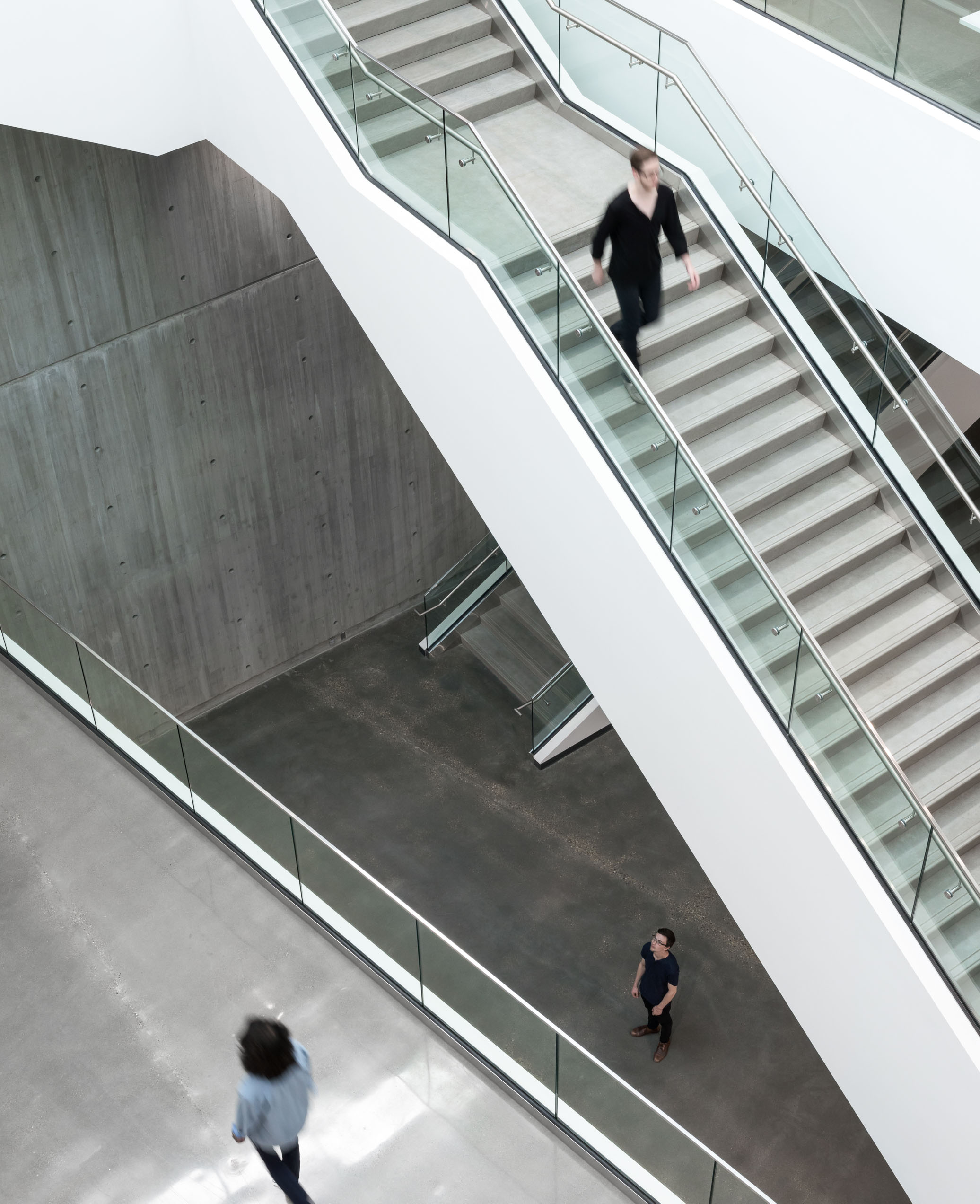 Interior of MacEwan University, Allard Hall in Edmonton