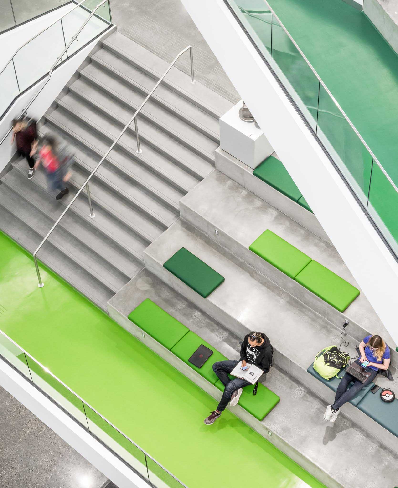 Atrium nest at the MacEwan University Allard Hall