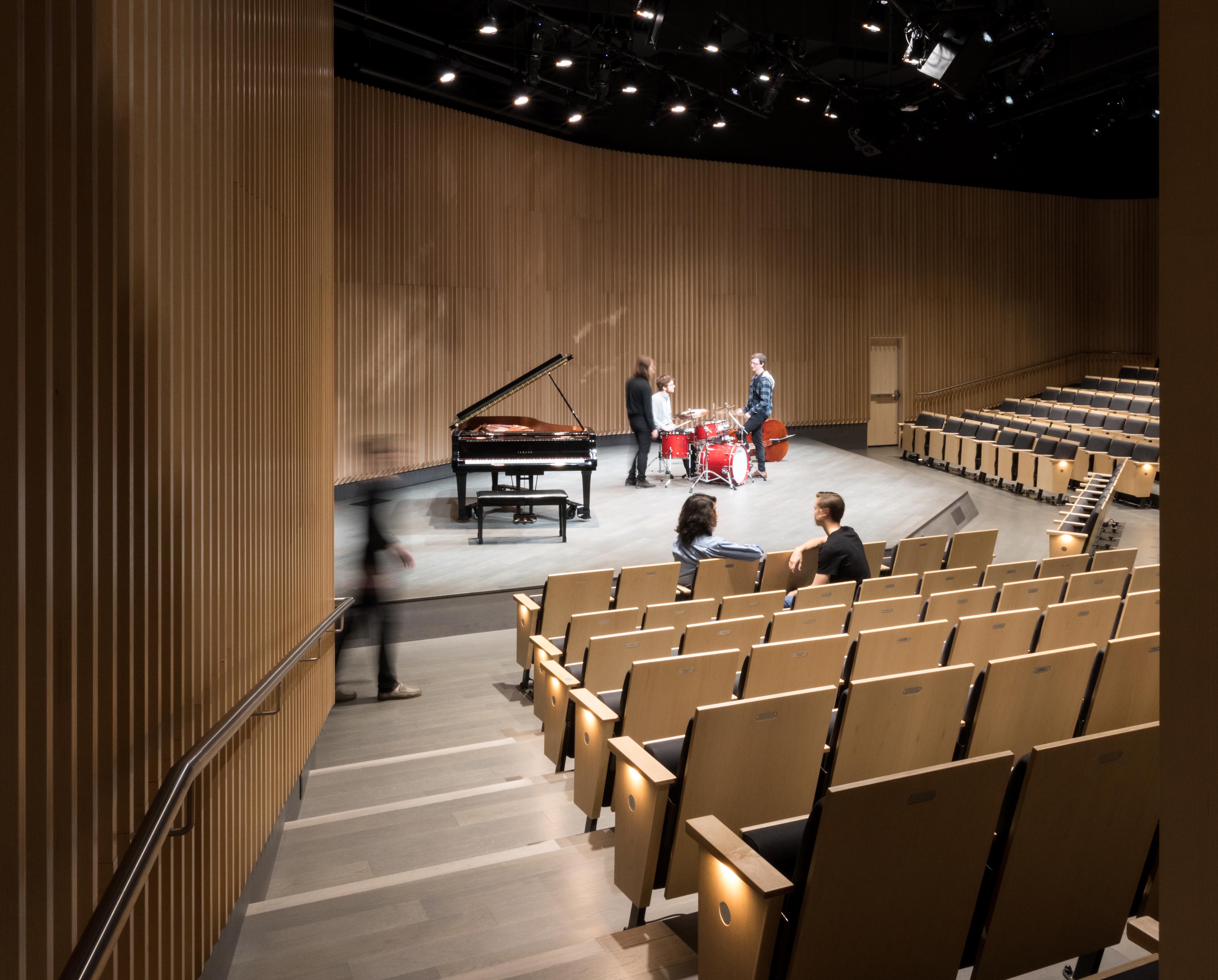 Theatre space at Allard Hall MacEwan University