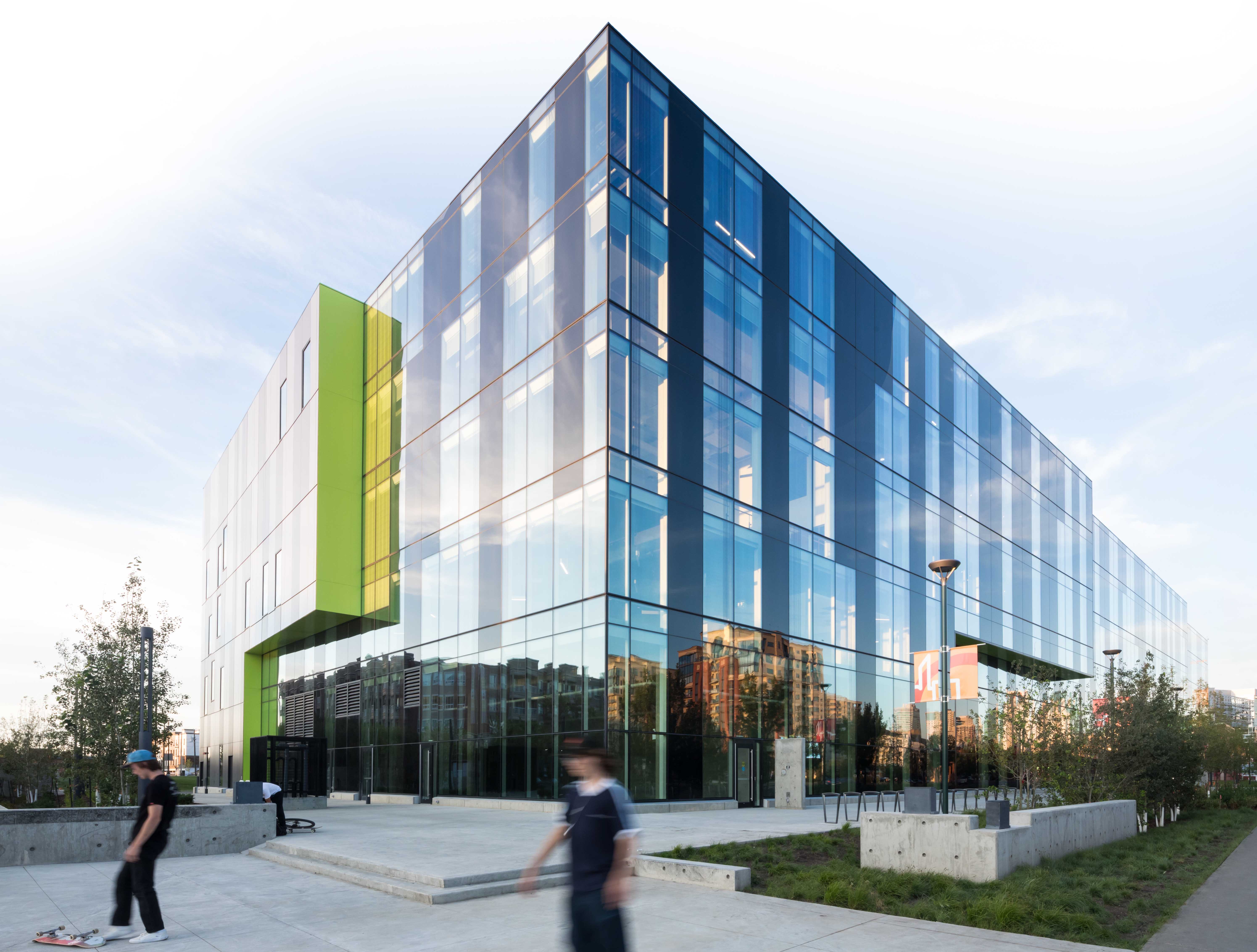 Exterior of Allard Hall at MacEwan University
