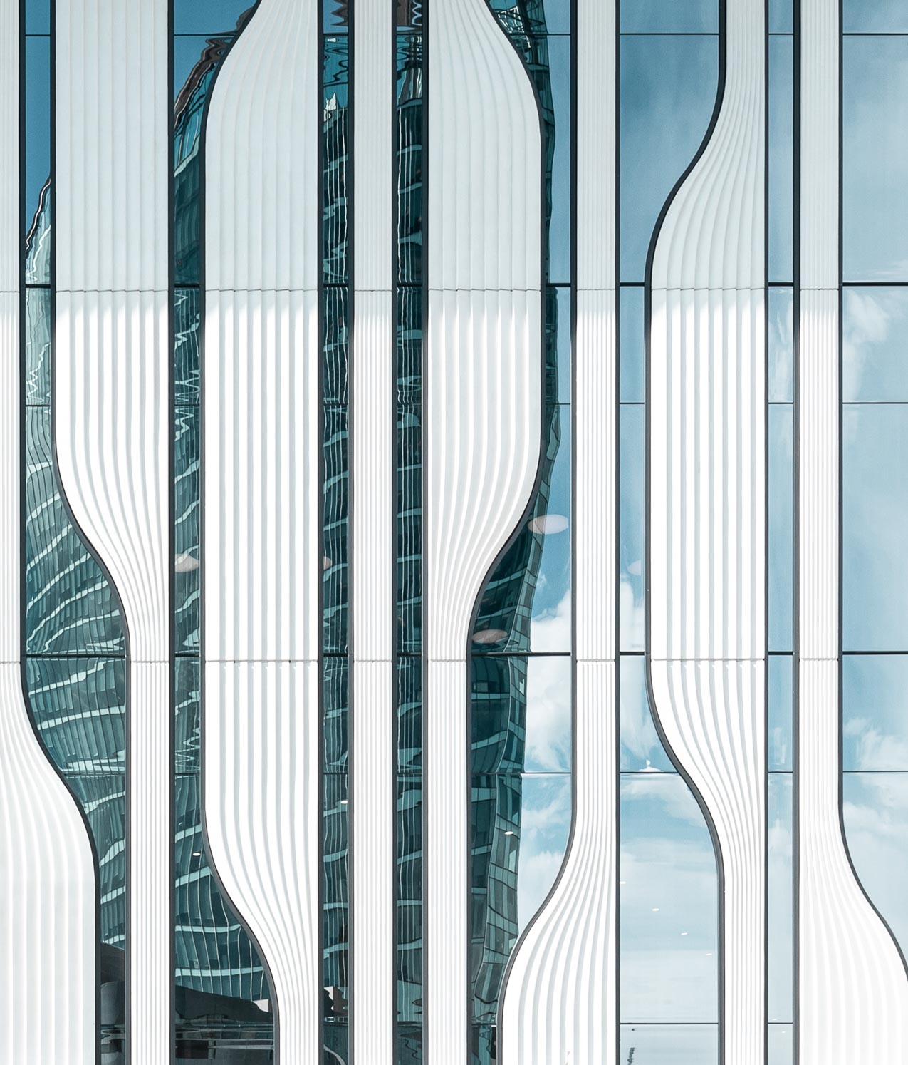 Prefabricated facade of SFU Sustainable Energy Engineering Building in Surrey