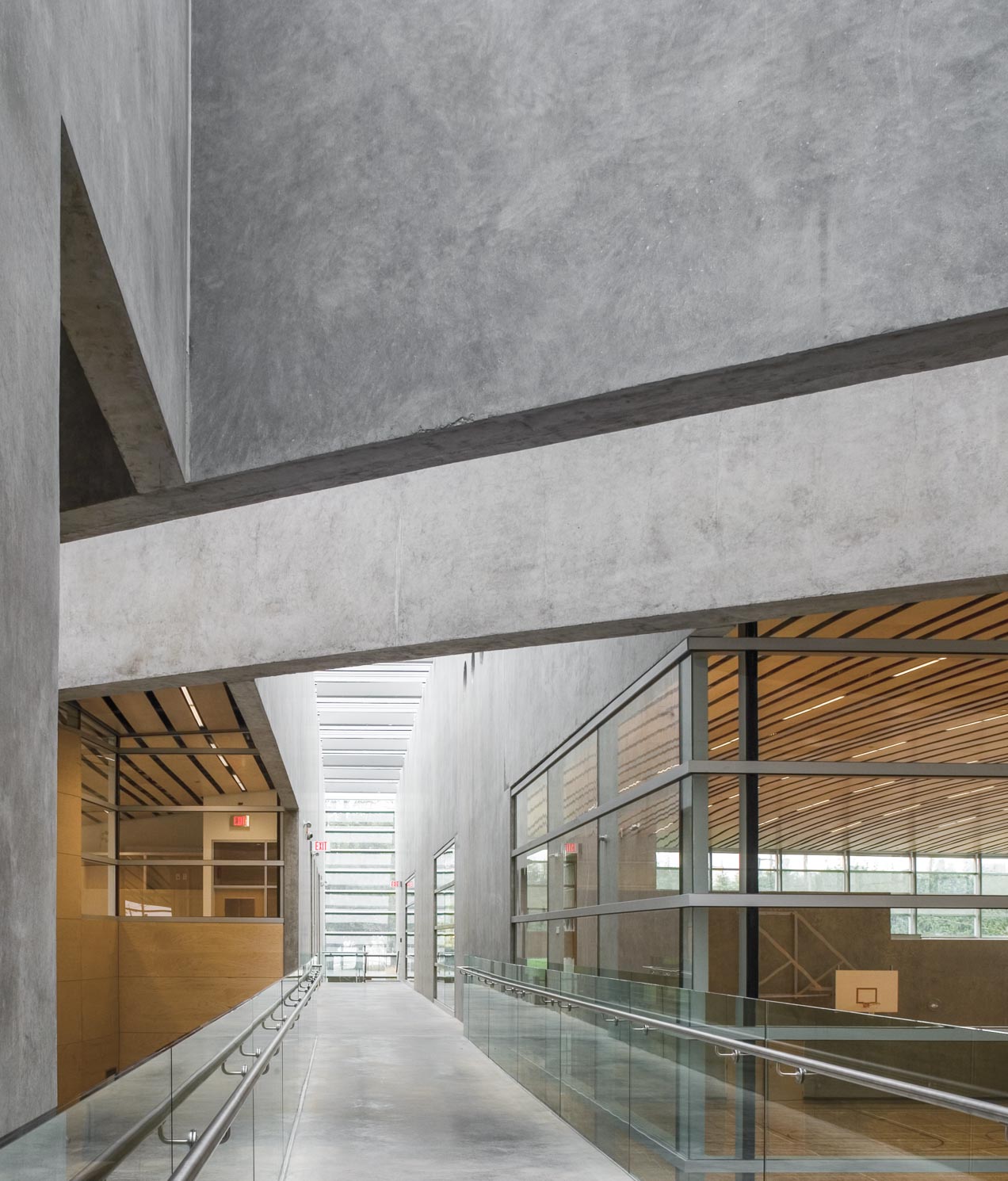 Interior of Sunset Community Centre