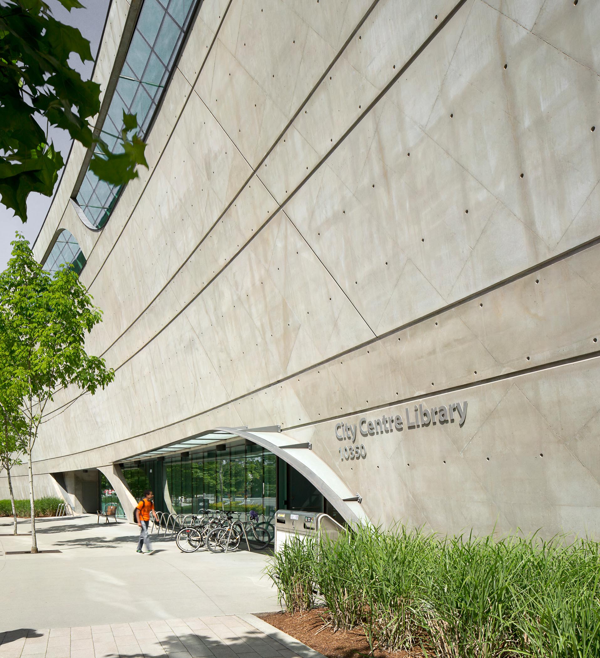 Exterior of Surrey City Centre Library
