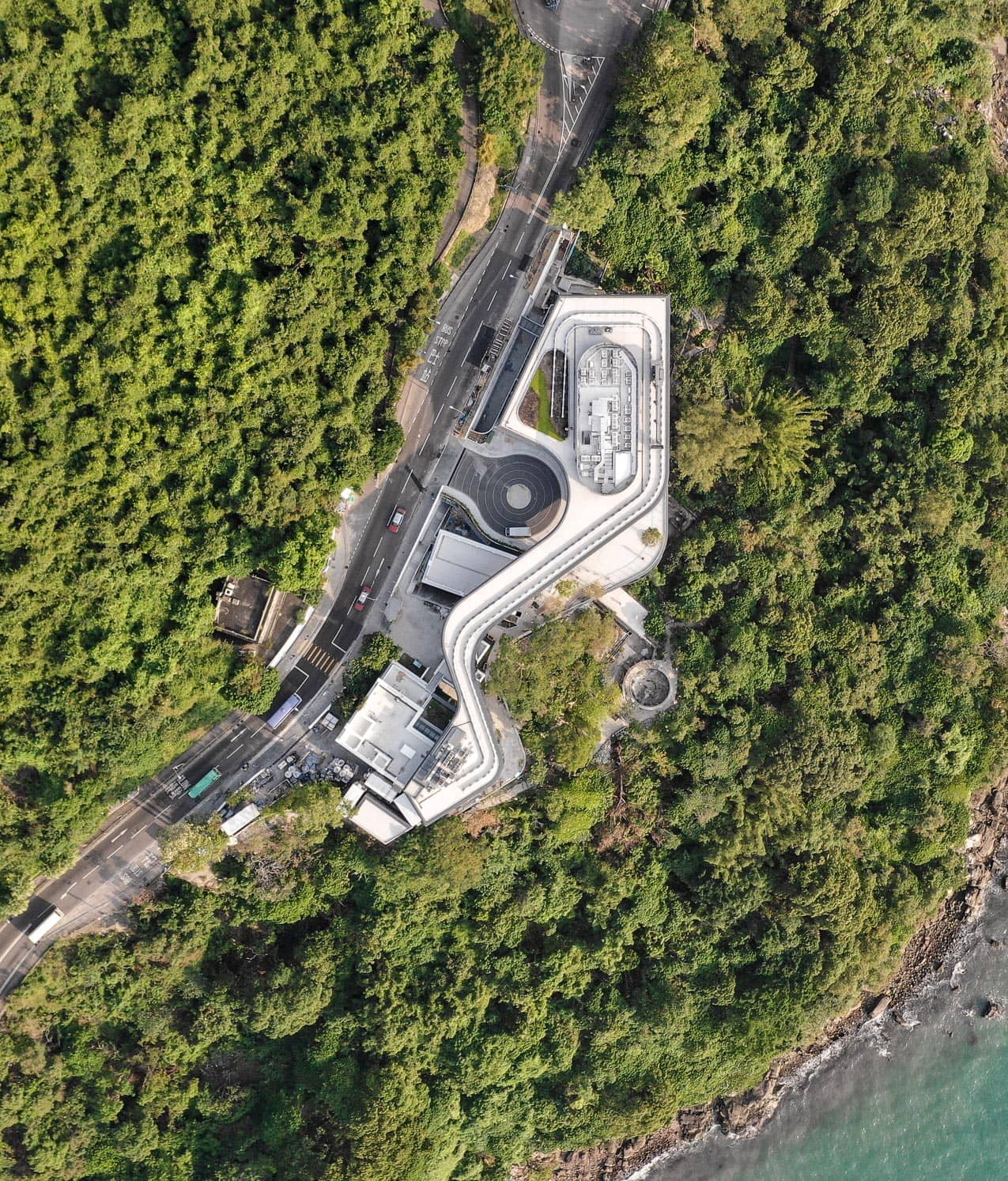 Aerial image of the University of Chicago Centre