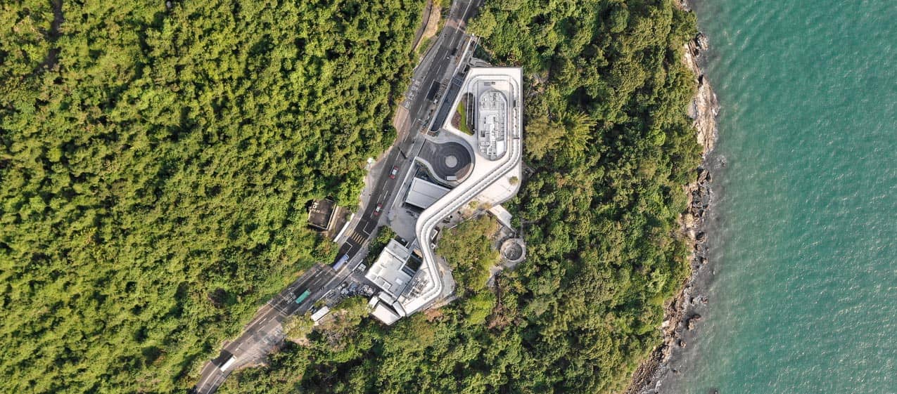 Aerial image of the University of Chicago Centre