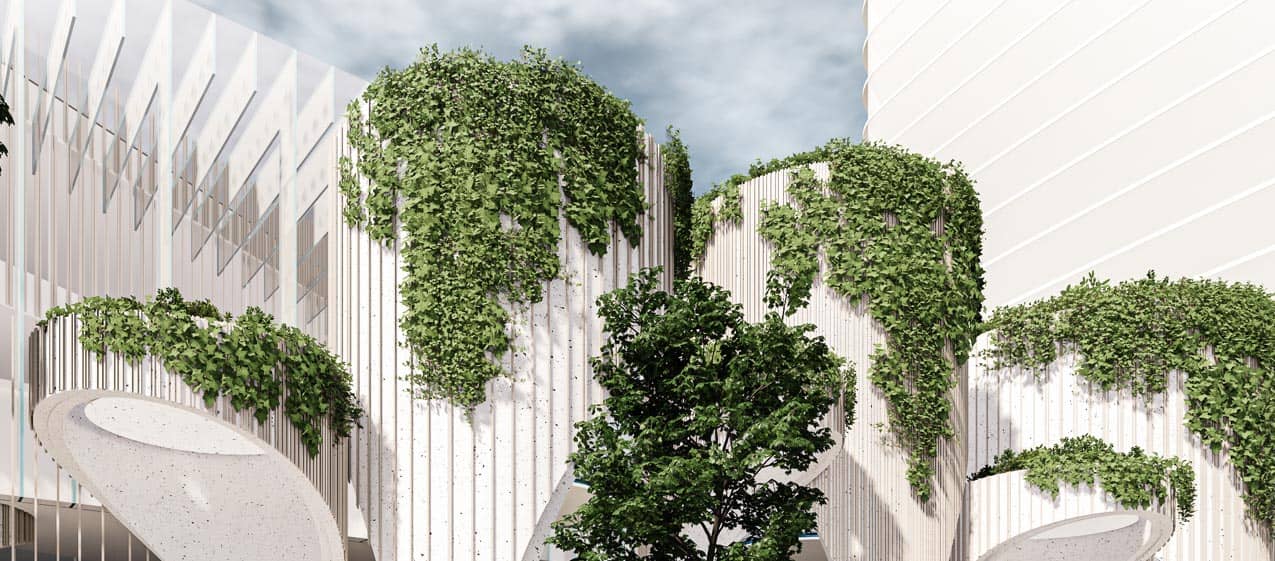 Aquatic club exterior