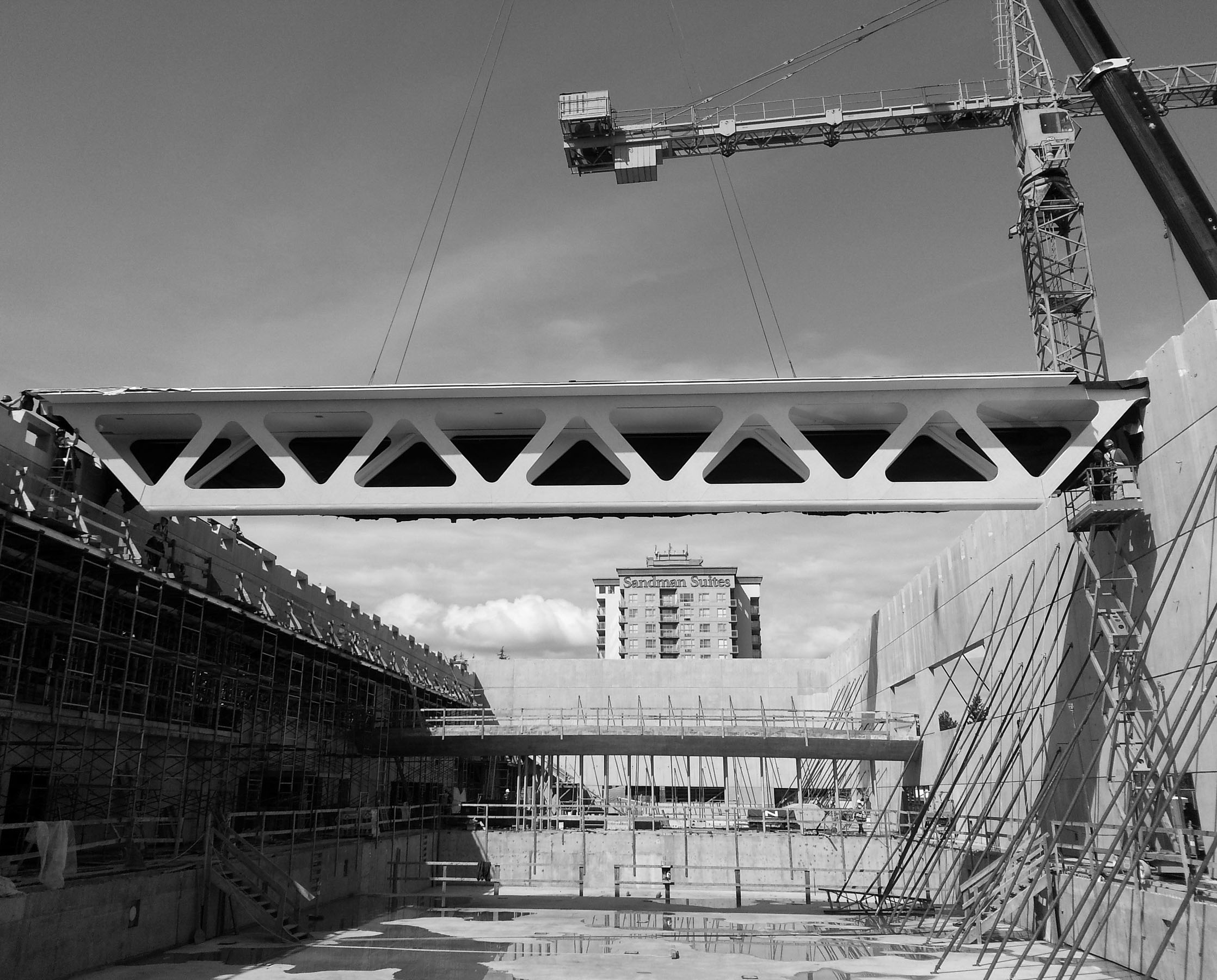 Construction of roof truss