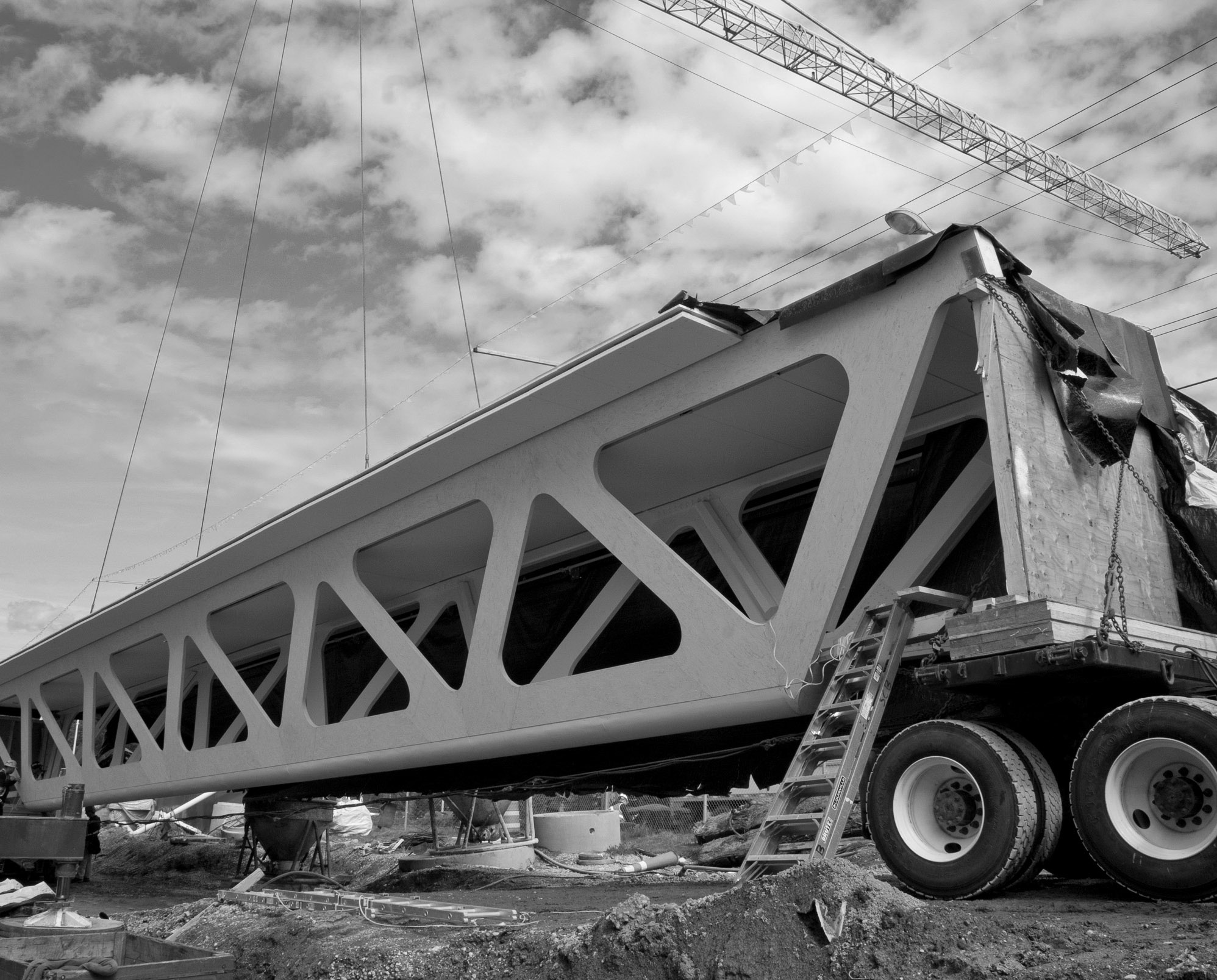 Construction of roof truss