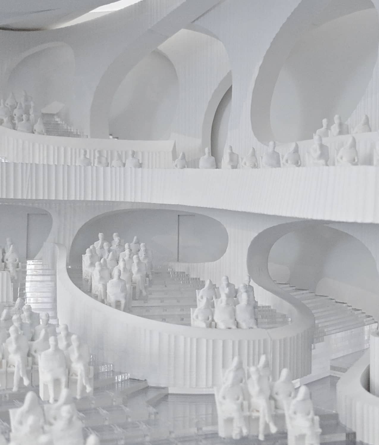 Model featured in the exhibition