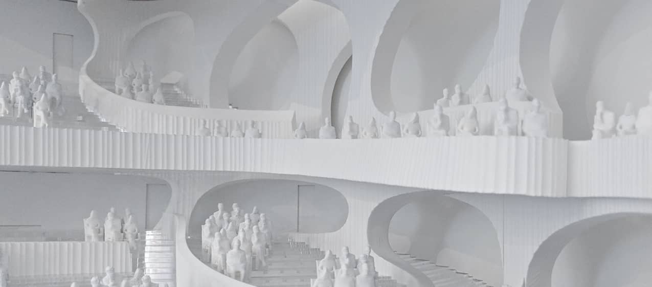 Model featured in the exhibition