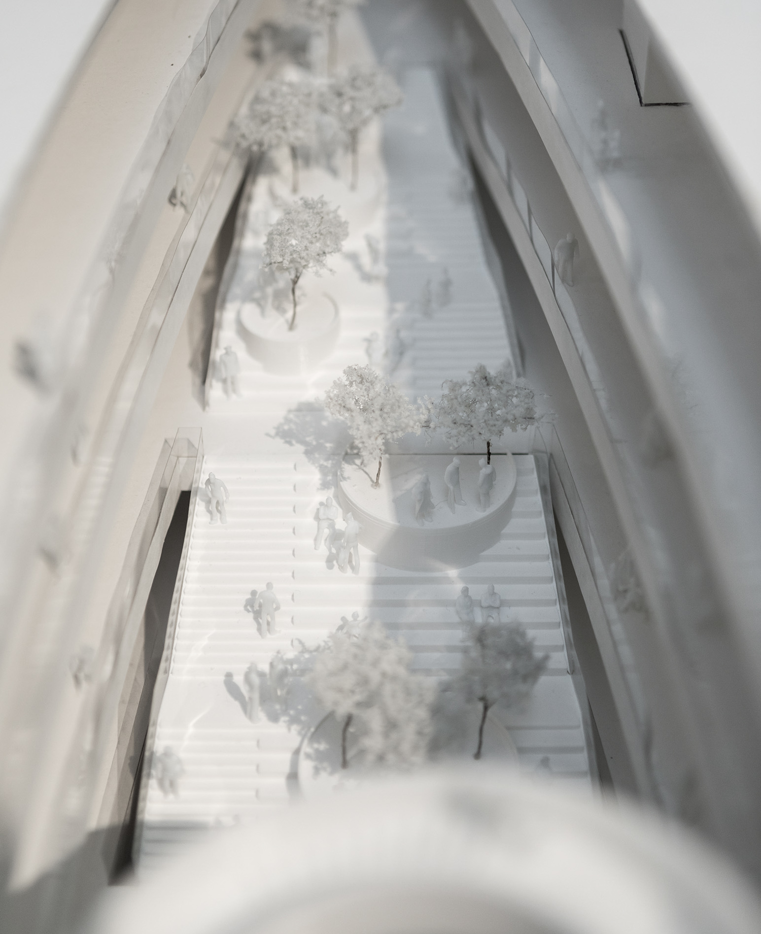 Scale model of SFU Sustainable Energy Engineering Building