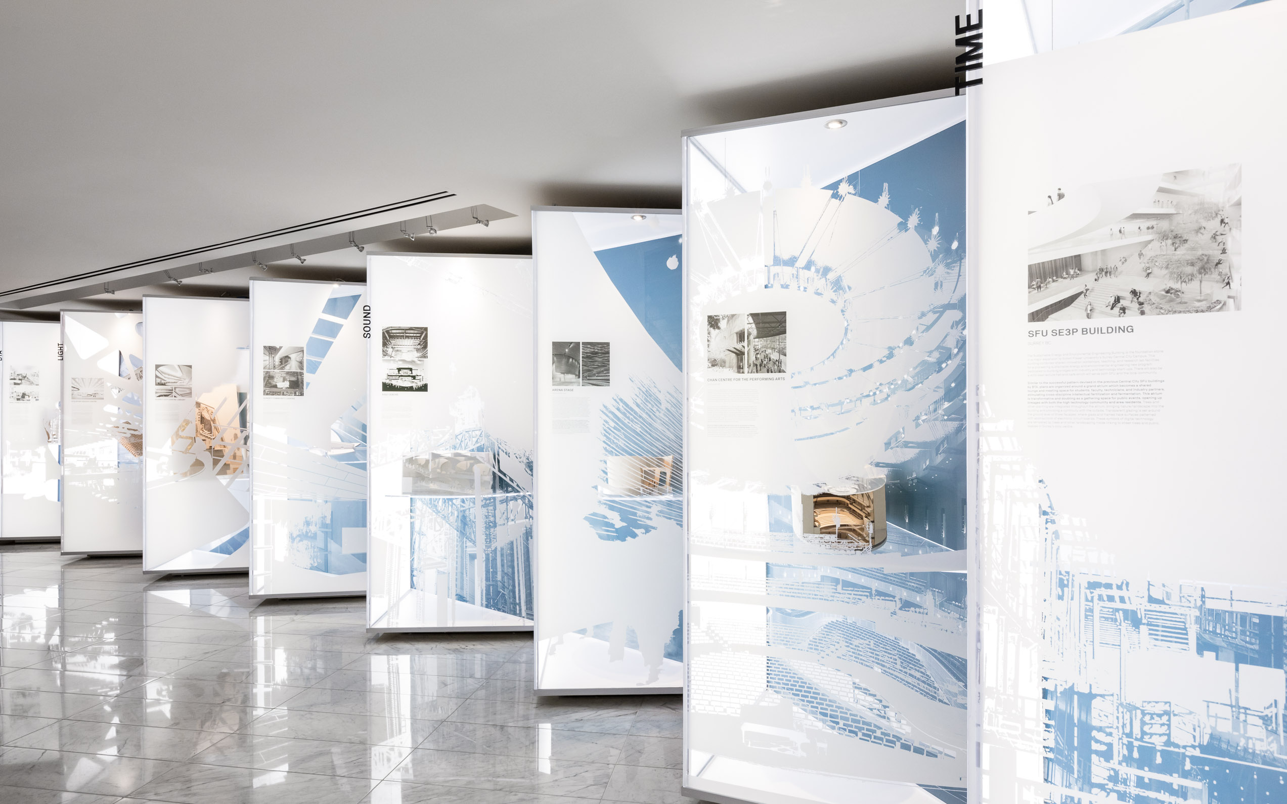 Display at Revery Architecture Exhibition in Vancouver, BC by Revery Architecture